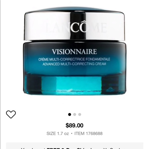 visionnaire rich cream